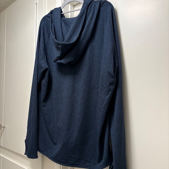 Quince performance zip hoodie - navy - size XL - Picture 2 of 10
